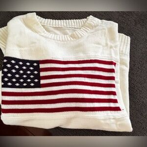 American Flag summer sweater